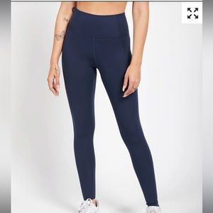 Girlfriend Collective Leggings in Navy - Full Length